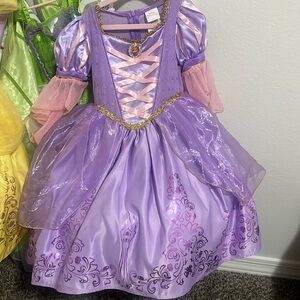 Disney Rapunzel dress XS 3T-4T